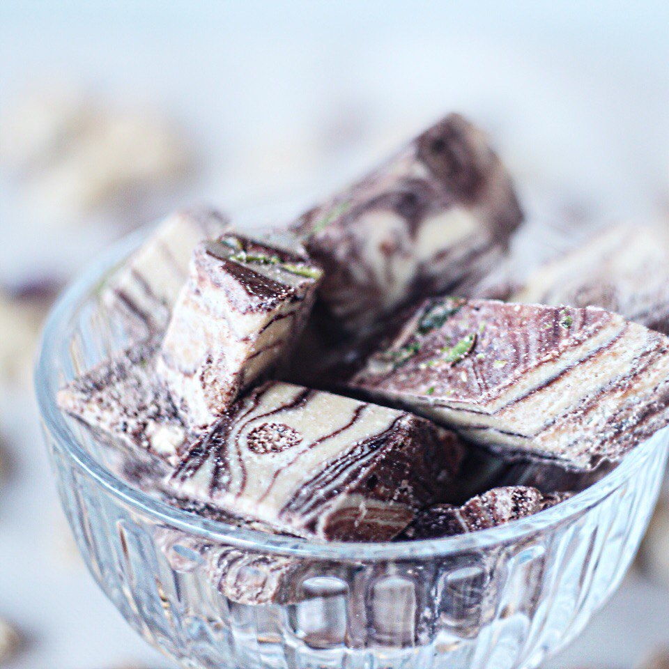 Самаркандская «шоколадная халва» с фисташками